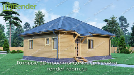 Проект П-387 Площадь: 71, Размер: 8х10