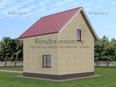 Проект  Площадь: 77, Размер: 6х7