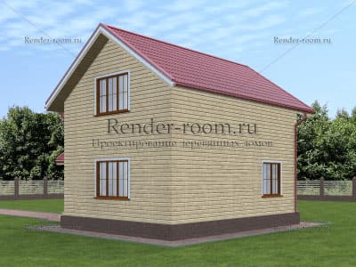 Проект  Площадь: 93, Размер: 8х8