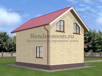 Проект  Площадь: 93, Размер: 8х8