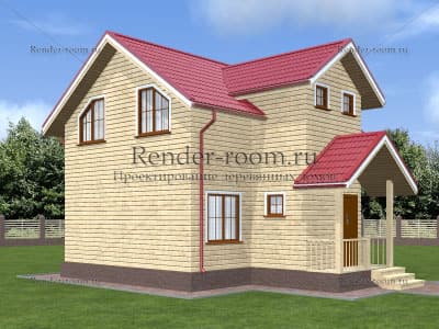 Проект  Площадь: 93, Размер: 8х8