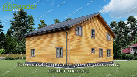 Проект П-392 Площадь: 227, Размер: 11х12