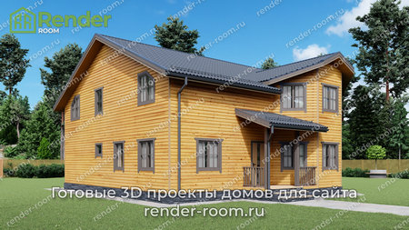 Проект П-392 Площадь: 227, Размер: 11х12