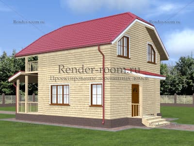 Проект  Площадь: 88, Размер: 7х9