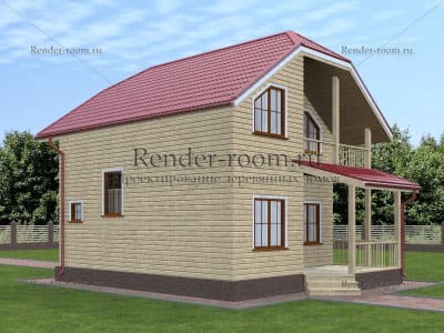 Проект  Площадь: 88, Размер: 7х9