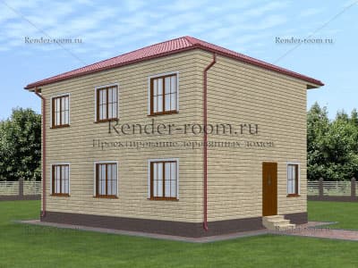 Проект П-397 Площадь: 125, Размер: 8х10