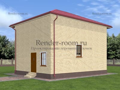 Проект П-397 Площадь: 125, Размер: 8х10