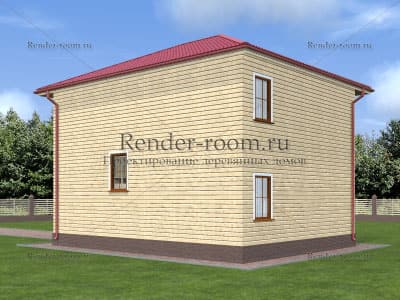 Проект П-397 Площадь: 125, Размер: 8х10