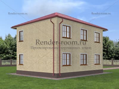 Проект П-397 Площадь: 125, Размер: 8х10