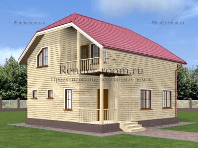 Проект П-399 Площадь: 114, Размер: 8х9