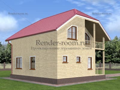 Проект П-399 Площадь: 114, Размер: 8х9