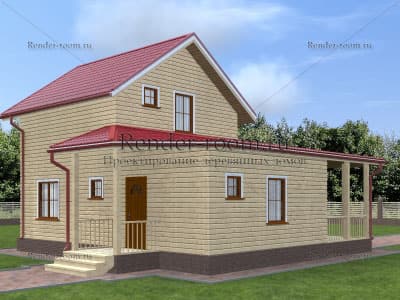 Проект  Площадь: 84, Размер: 6х10