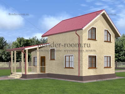 Проект  Площадь: 84, Размер: 6х10