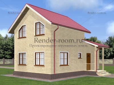 Проект  Площадь: 84, Размер: 6х10