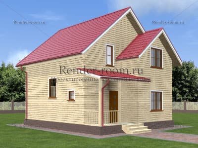 Проект  Площадь: 109, Размер: 8х9