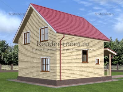 Проект  Площадь: 109, Размер: 8х9