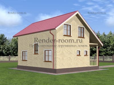 Проект  Площадь: 97, Размер: 8х9