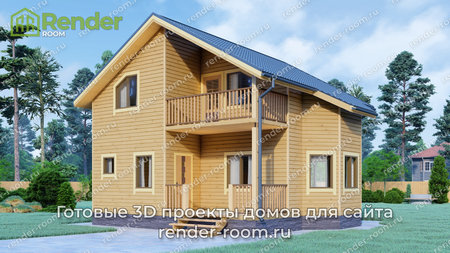 Проект  Площадь: 100, Размер: 8х9