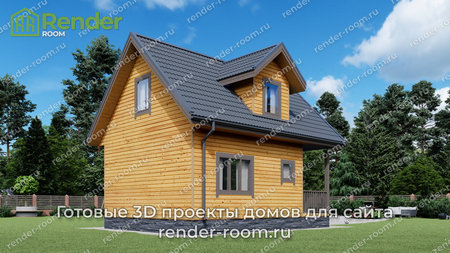 Проект П-408 Площадь: 57, Размер: 6х8