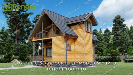 Проект  Площадь: 56,34, Размер: 8х8