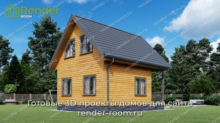 Проект  Площадь: 56,34, Размер: 8х8