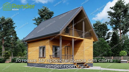 Проект  Площадь: 56,34, Размер: 8х8