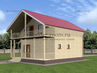 Проект П-411 Площадь: 96, Размер: 8х10