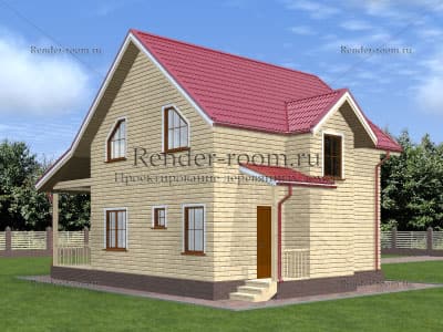 Проект  Площадь: 102, Размер: 8х12