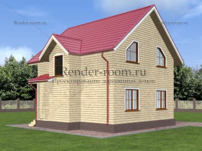 Проект  Площадь: 102, Размер: 8х12