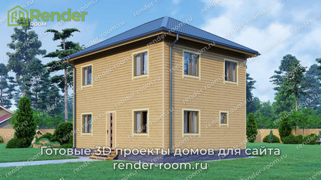 Проект  Площадь: 108, Размер: 7х9