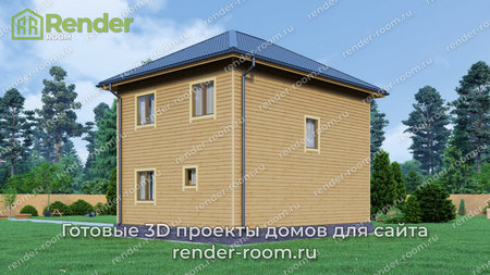 Проект  Площадь: 108, Размер: 7х9