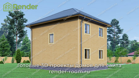 Проект  Площадь: 108, Размер: 7х9