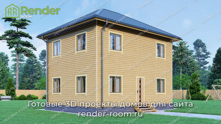 Проект  Площадь: 108, Размер: 7х9