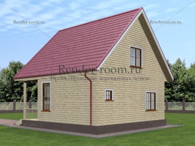 Проект  Площадь: 88, Размер: 8х8