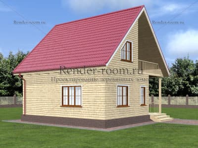 Проект  Площадь: 88, Размер: 8х8