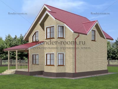 Проект  Площадь: 102, Размер: 8х9