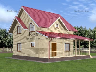 Проект  Площадь: 102, Размер: 8х9