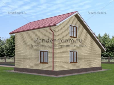 Проект  Площадь: 88, Размер: 8х10