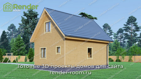 Проект П-420 Площадь: 74, Размер: 6х8