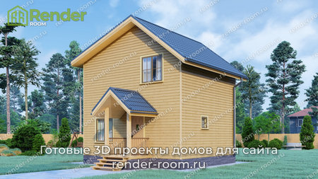 Проект  Площадь: 57, Размер: 6х7