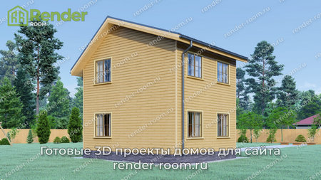 Проект  Площадь: 57, Размер: 6х7