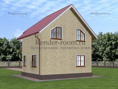 Проект  Площадь: 71, Размер: 6х7