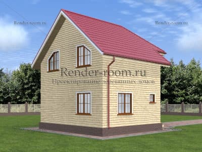 Проект  Площадь: 71, Размер: 6х7