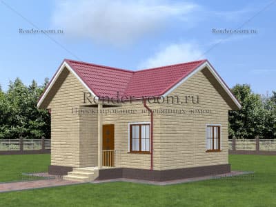 Проект П-427 Площадь: 44, Размер: 8х9