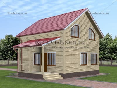 Проект  Площадь: 90, Размер: 7х8