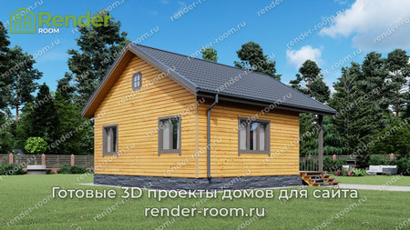 Проект  Площадь: 47,17, Размер: 8х8