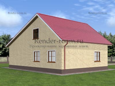 Проект П-431 Площадь: 128, Размер: 9х13