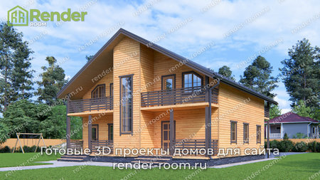 Проект П-436 Площадь: 189, Размер: 11х12