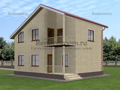 Проект  Площадь: 114, Размер: 8х9