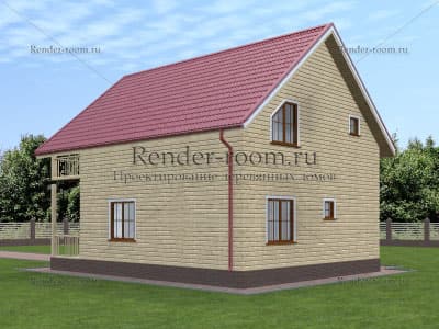 Проект П-439 Площадь: 120, Размер: 8х10